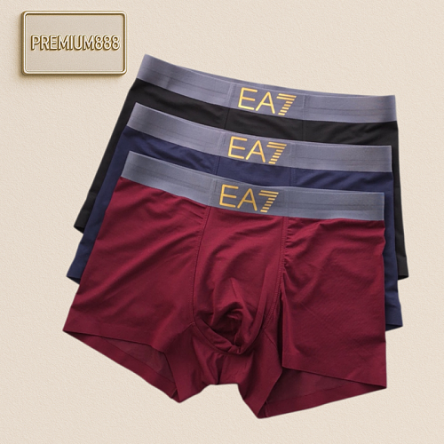 Classic EA7 Armani Men's Fashion Underwear Export Overseas Orders Original Quality Seamles