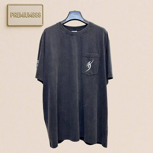 Chrome Hearts CH Crocin Vintage Washroom Kenji Collaboration Staf Short-Sleeved T-Shirt