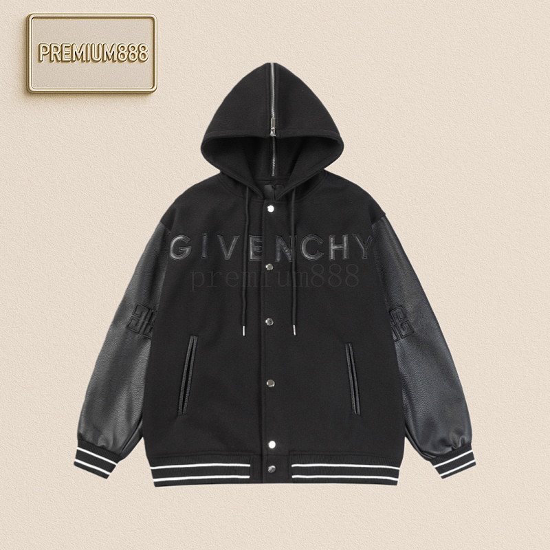 Givenchy Gvc Pullover Baseball Jacket