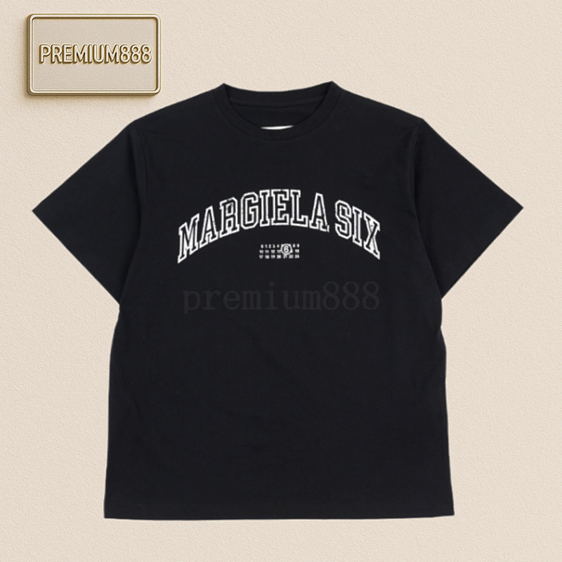 Maison Margiela Margiela Logo-print Crew Neck T-shirt