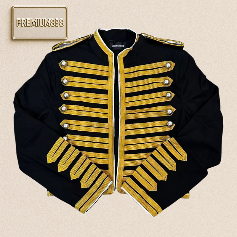 Product In Stock Ann Silver-button Napoleonic Court Jacket