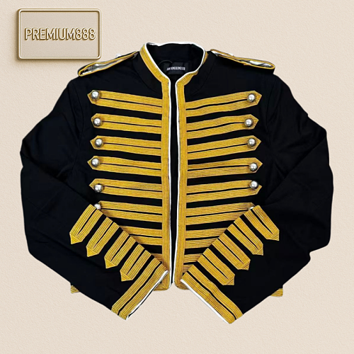 Product In Stock Ann Silver-button Napoleonic Court Jacket