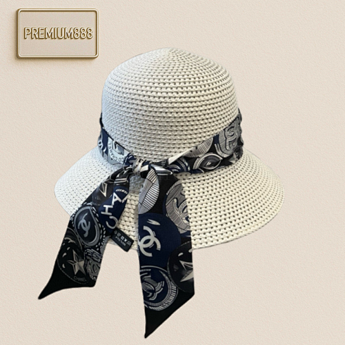 Chanel's New Straw Hat With Silk Streamers Is A Must-have For Fairy Travel With A Head Cir
