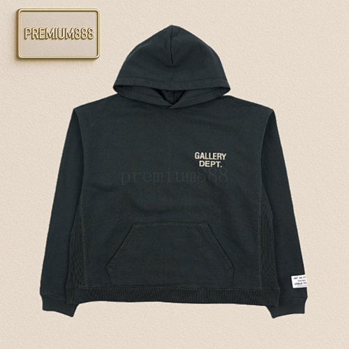 Gallery Dept 25Fw Letterpress Hooded Sweatshirt