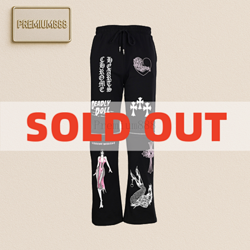 Chrome Hearts CH DeadlyDoll Comic Pants