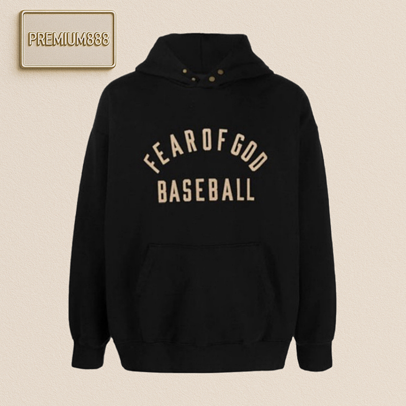Fe Ar Of God Baseball Hoodie