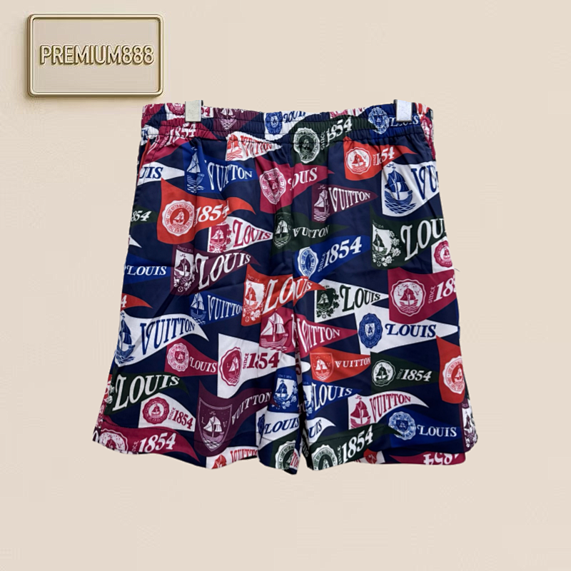 Louis Capsule Collection Full-Print Beach Shorts Size 46 48 50 52