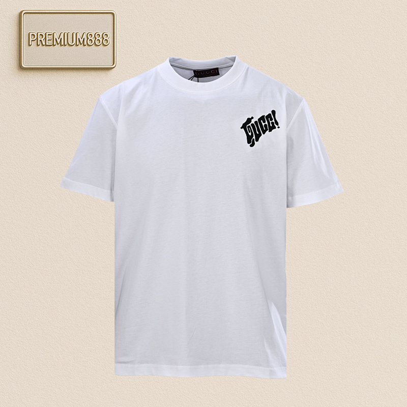 Gucci Guc CI Lido Collection Black Short-sleeved T-shirt