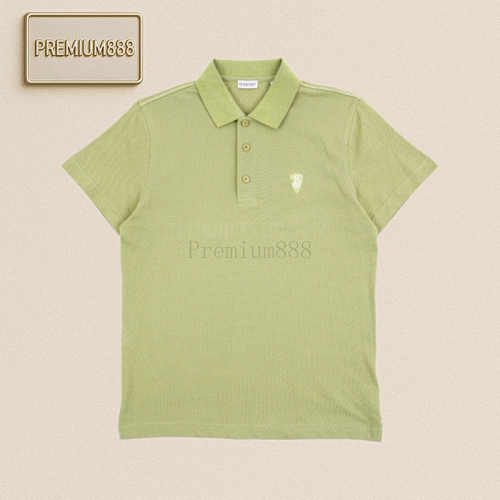 Bu Rberry Snake Year Shield Embroidered Polo Shirt