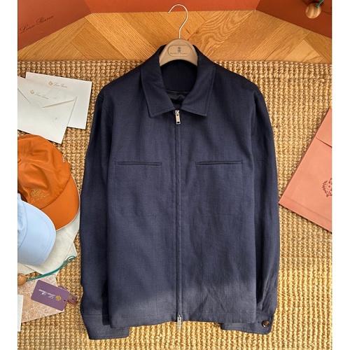 Zegna Jenia Zippered Collar Jacket