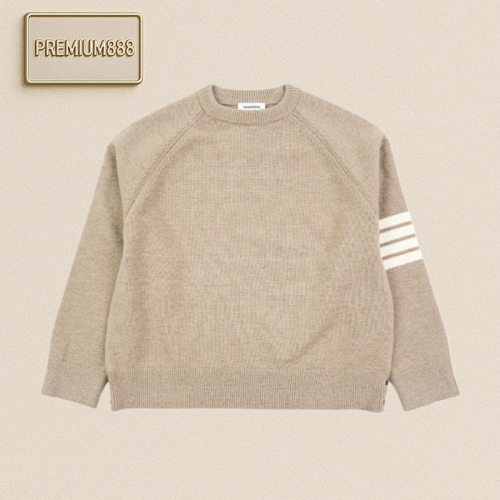 Tb Round-neck Thom Browne 25Fw Army Check Round-neck Sweater