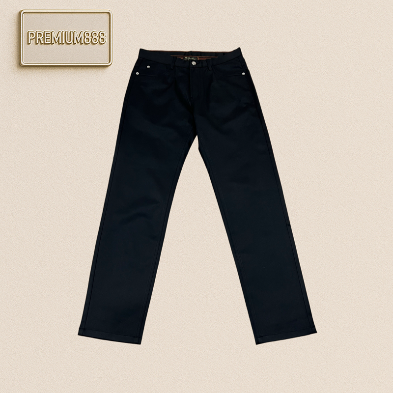 Loropiana No. 05 Straight Fit Casual Five-Pocket Pants