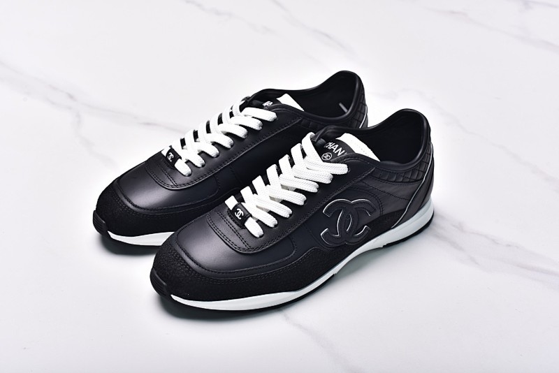 Chanel Rhombus Sneakers Black