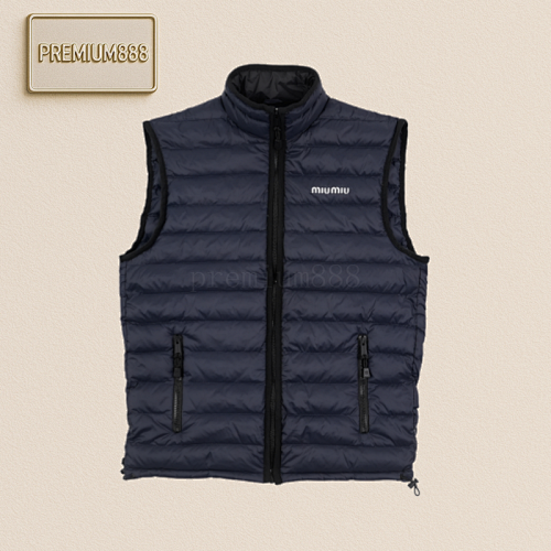 Miu 25Fw Miu Small Label Down Vest
