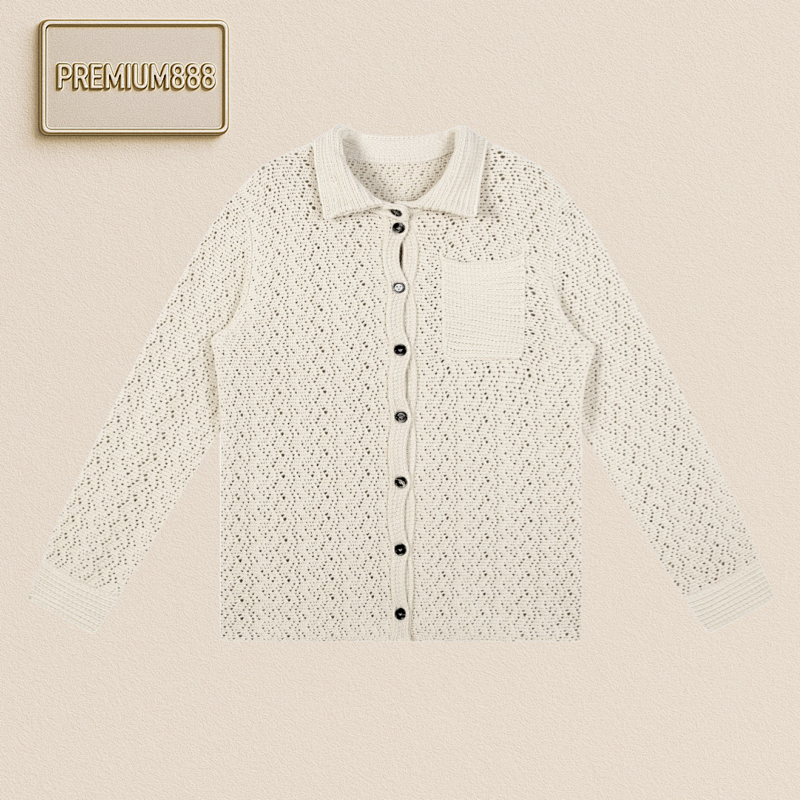 49 B V Lace-knit Shirt