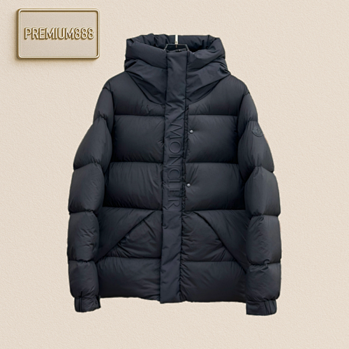 Moncler Darth Vader Hooded Down Jacket
