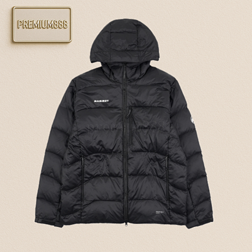 Mamu Gravity Logo Hooded Down Jacket