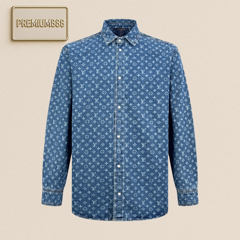 Louis Vuitton Fully Printed Denim Jacket