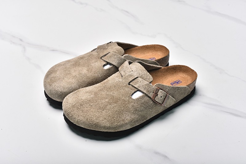 Birkenstock Boston Soft Footbed Unisex Grey Regular