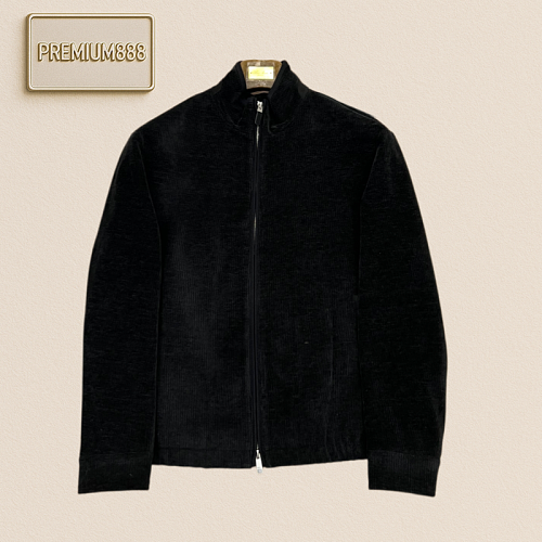 Zegna Jenia Button-down Zipper Casual Jacket