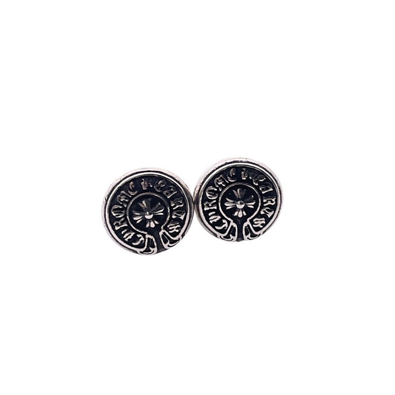 Chrome Hearts CH Rome Hearts Horseshoe Stud Earrings