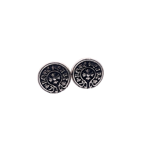 Chrome Hearts CH Rome Hearts Horseshoe Stud Earrings