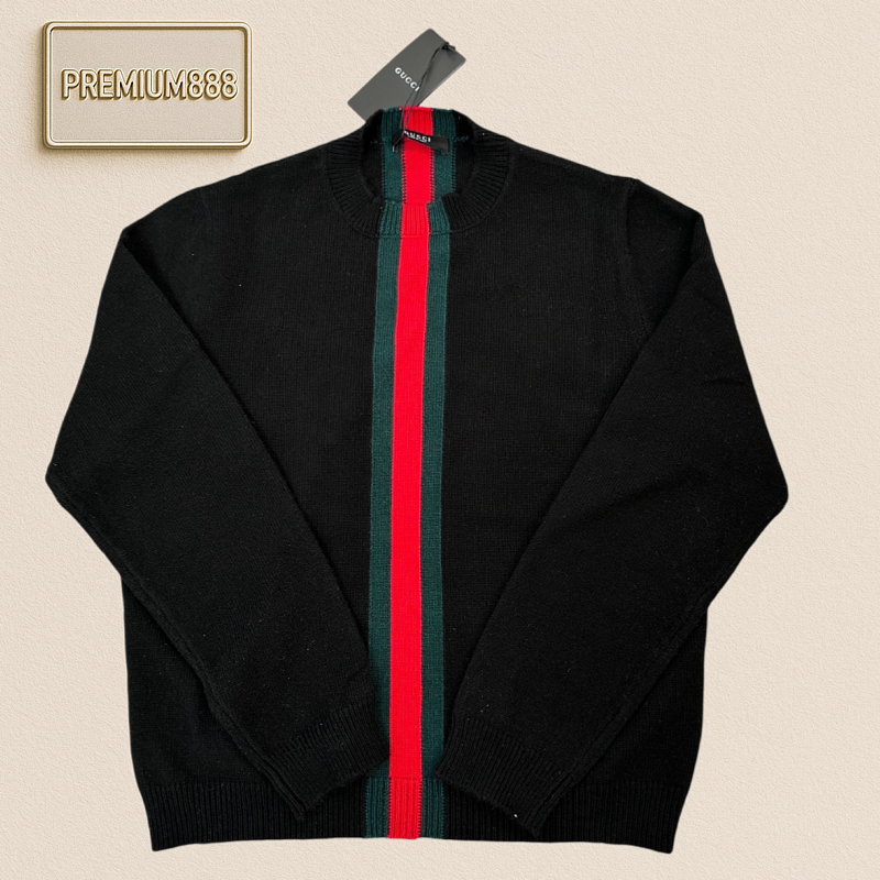 Product In Stock Gucci Short Fit Striped Sweater