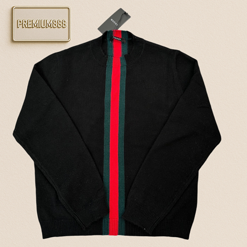 Product In Stock Gucci Short Fit Striped Sweater
