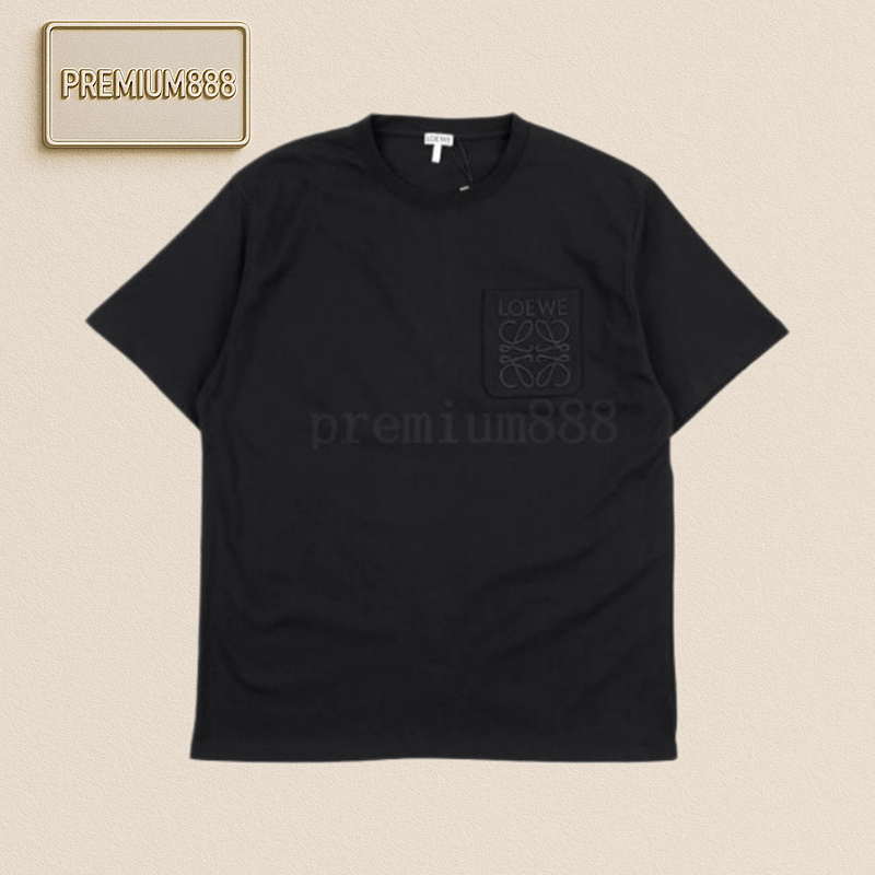 Lo Ewe Two-color Pocket Short Sleeves