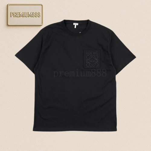 Lo Ewe Two-color Pocket Short Sleeves