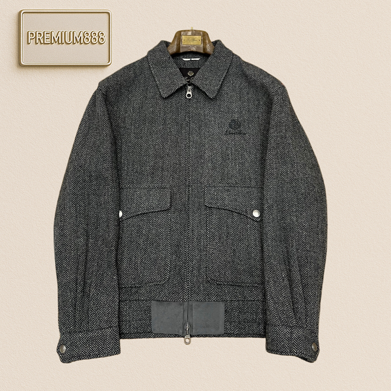 Loro Piana Loafie Pattern Full Wool Blazer