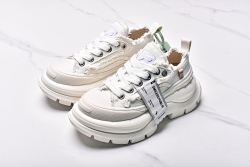 Smilerepublic Smile Queen Classic Open Smile 2.0 Daddy Shoes White