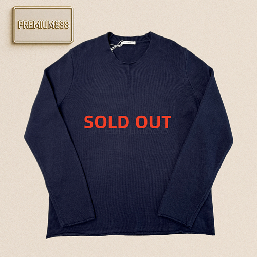 The Row Collarless Knitted Sweater