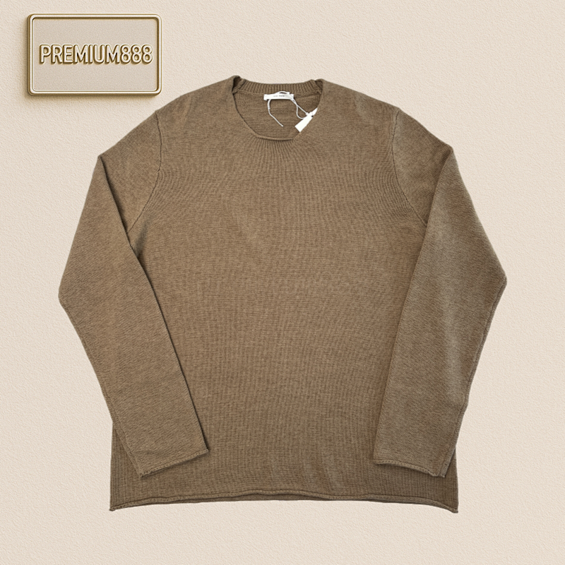 The Row Collarless Knitted Sweater