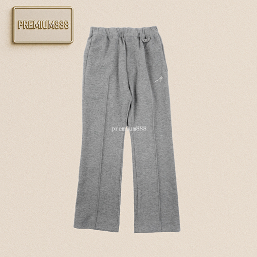 L V Floral Gray Long Pants