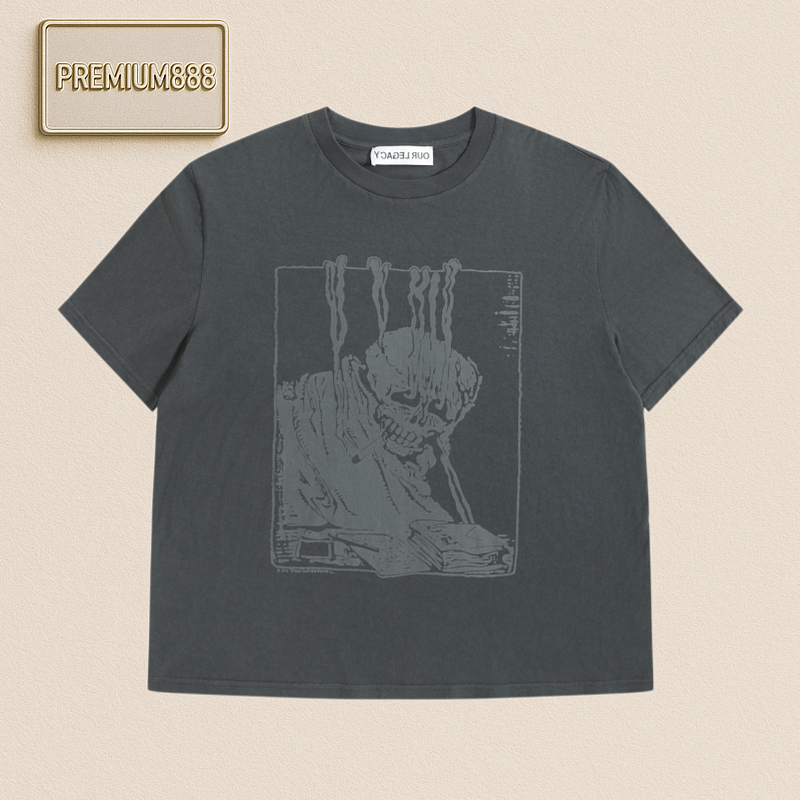 Our Legacy Skeleton Angel Washed Vintage Short Sleeve
