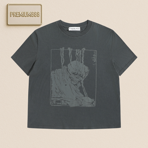Our Legacy Skeleton Angel Washed Vintage Short Sleeve