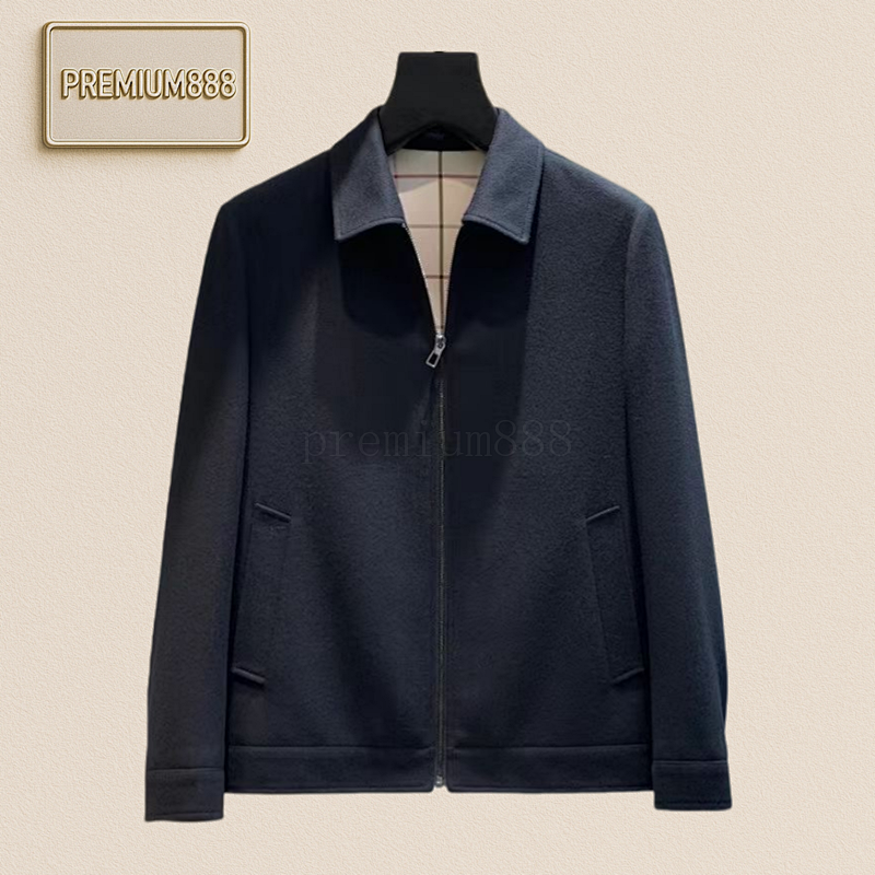 Simple Autumn And Winter. Woolen Coat Jacket Windbreaker Noble High-level Requirements Hig