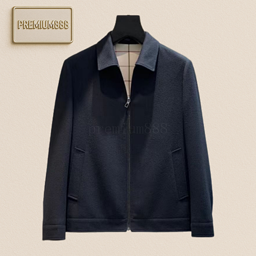 Simple Autumn And Winter. Woolen Coat Jacket Windbreaker Noble High-level Requirements Hig
