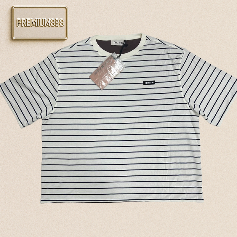 Miumiu Two-Sided Wear Short Sleeve Shirt