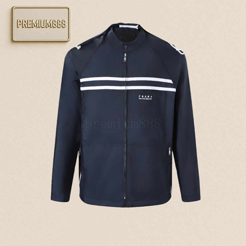 Prada Recycled Nylon Printed Logo Jacket