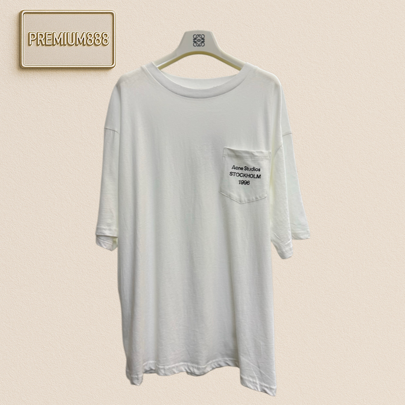Acne Studios Pocket Letter Logo Short-Sleeved T-shirt