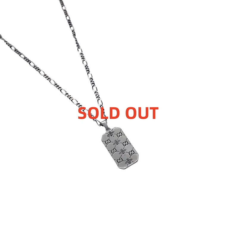 Gucci Gu Cci Bee-engraved NecklaceItem ID