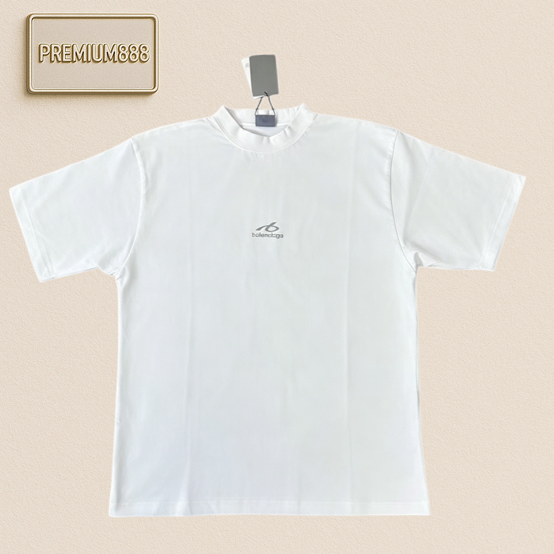 Balenciaga Product In Stock Blcg Reflective Logo Short Sleeve