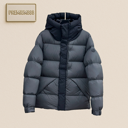 Moncler Darth Vader Hooded Down Jacket