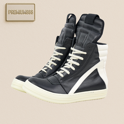 Rick Owens Water-blended Grain Surface Cowhide Material And The Stitch Spacing Are All Perfectly Repl