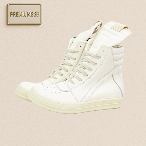 Rick Owens Water-blended Grain Surface Cowhide Material And The Stitch Spacing Are All Perfectly Repl