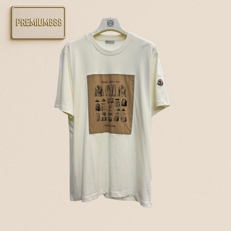 Monc Safari Wardrobe Print Short-Sleeve T-Shirt