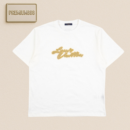 Louis Vuitton L V Raffia Chapter Short Sleeves