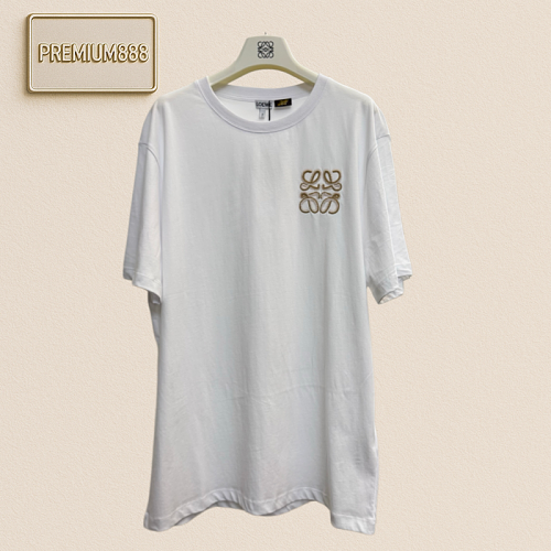 Loewe Logo Embroidered Short-sleeved T-shirt